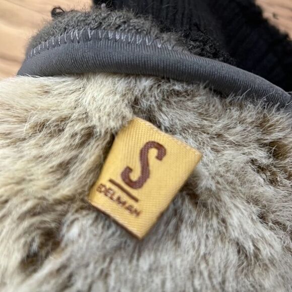 SAM ELDERMAN FAUX FUR LINED BOOTS SIZE 9 1/2 - Picture 6 of 8